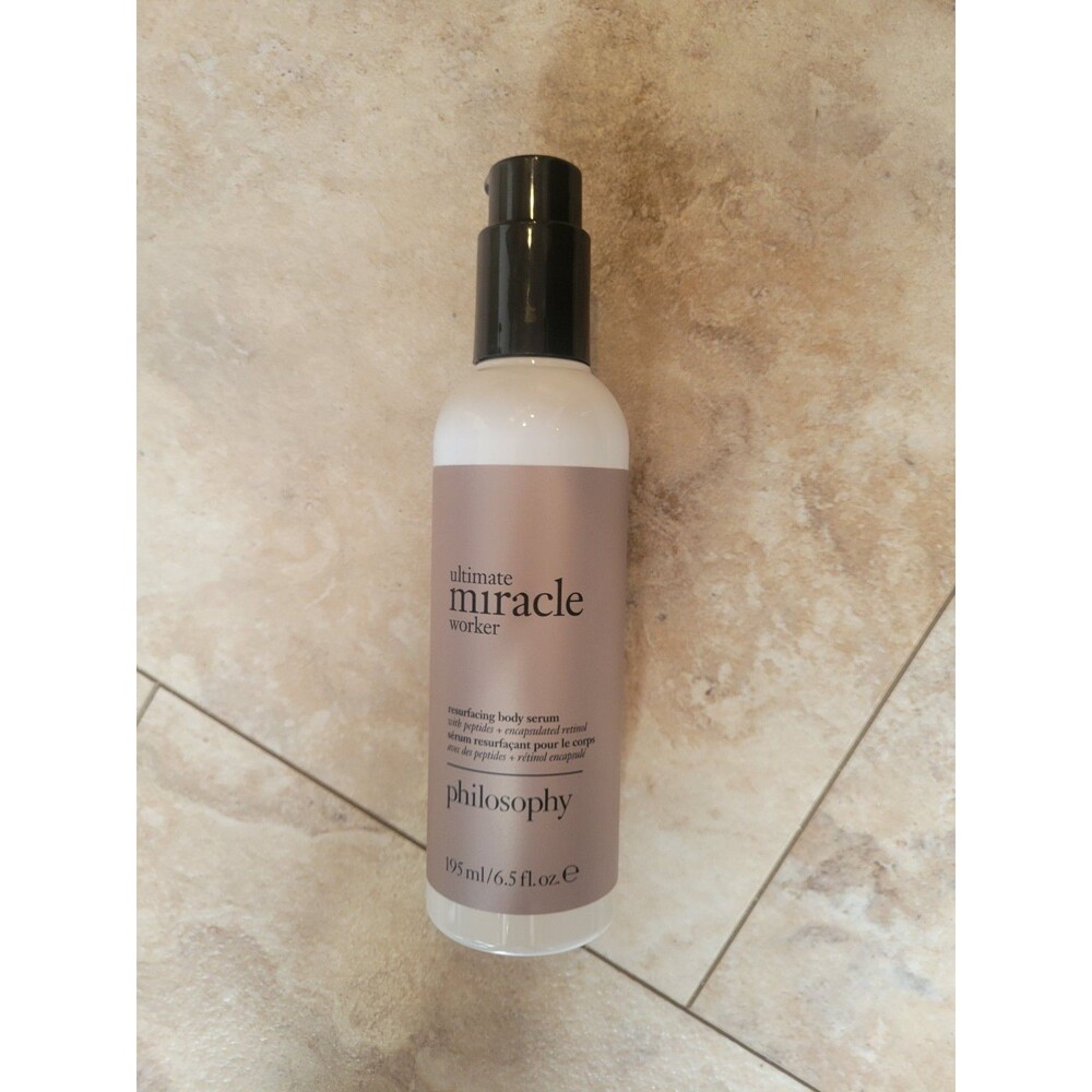 Philosophy - Ultimate Miracle Worker Resurfacing Body Serum-6.5 oz/195 mL NEW!